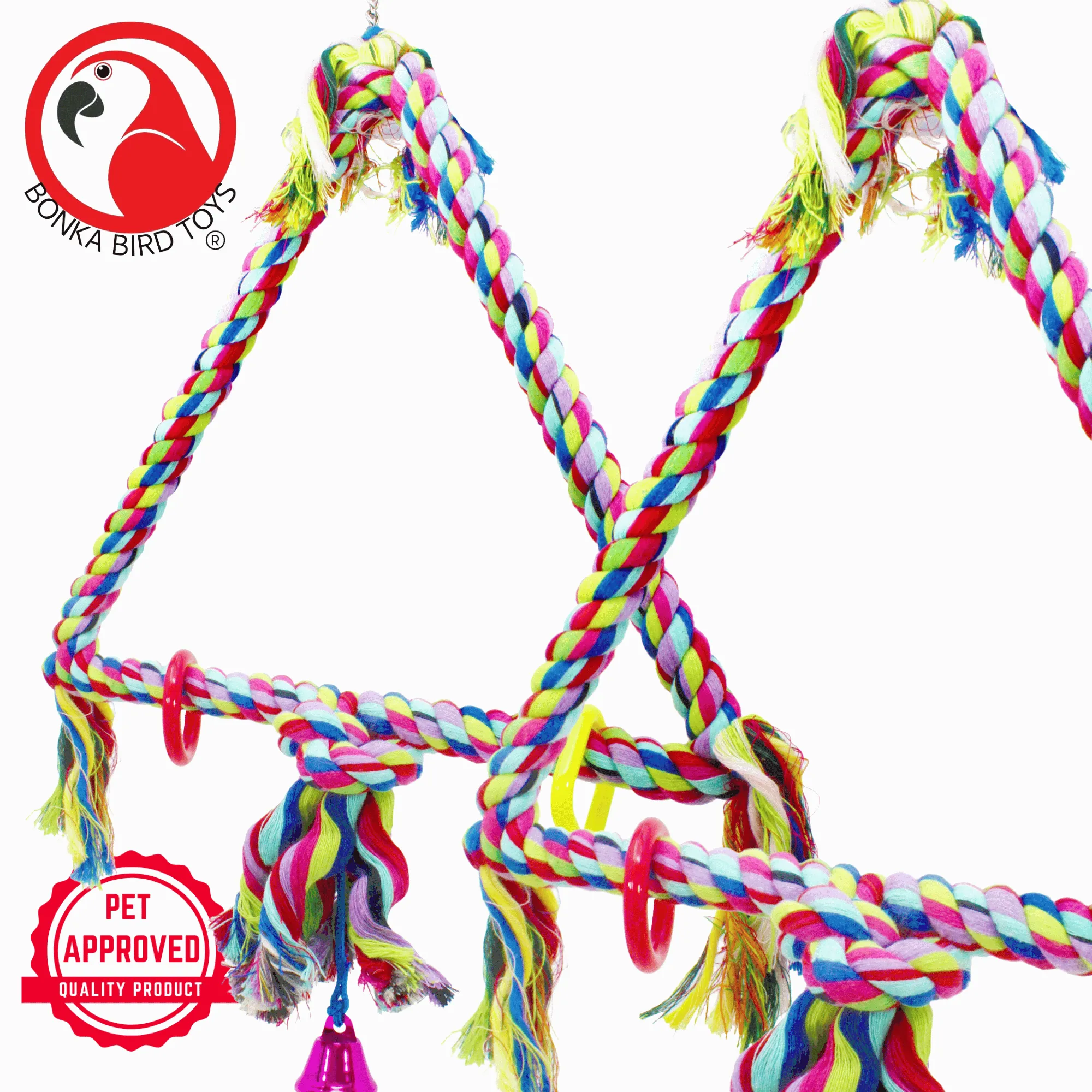 1035 Medium Rope Triangle Ring