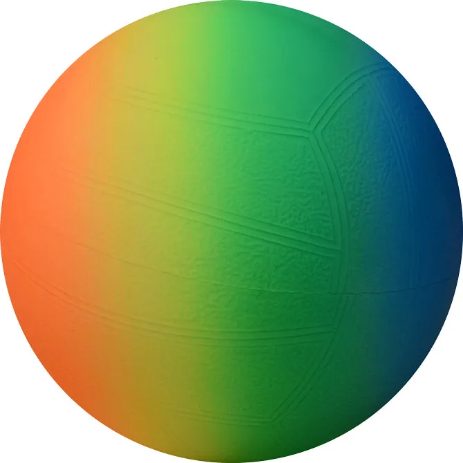 6" Vinyl Rainbow Balls