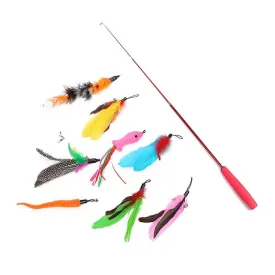 8 Piece Extendable Wand Set for Cat
