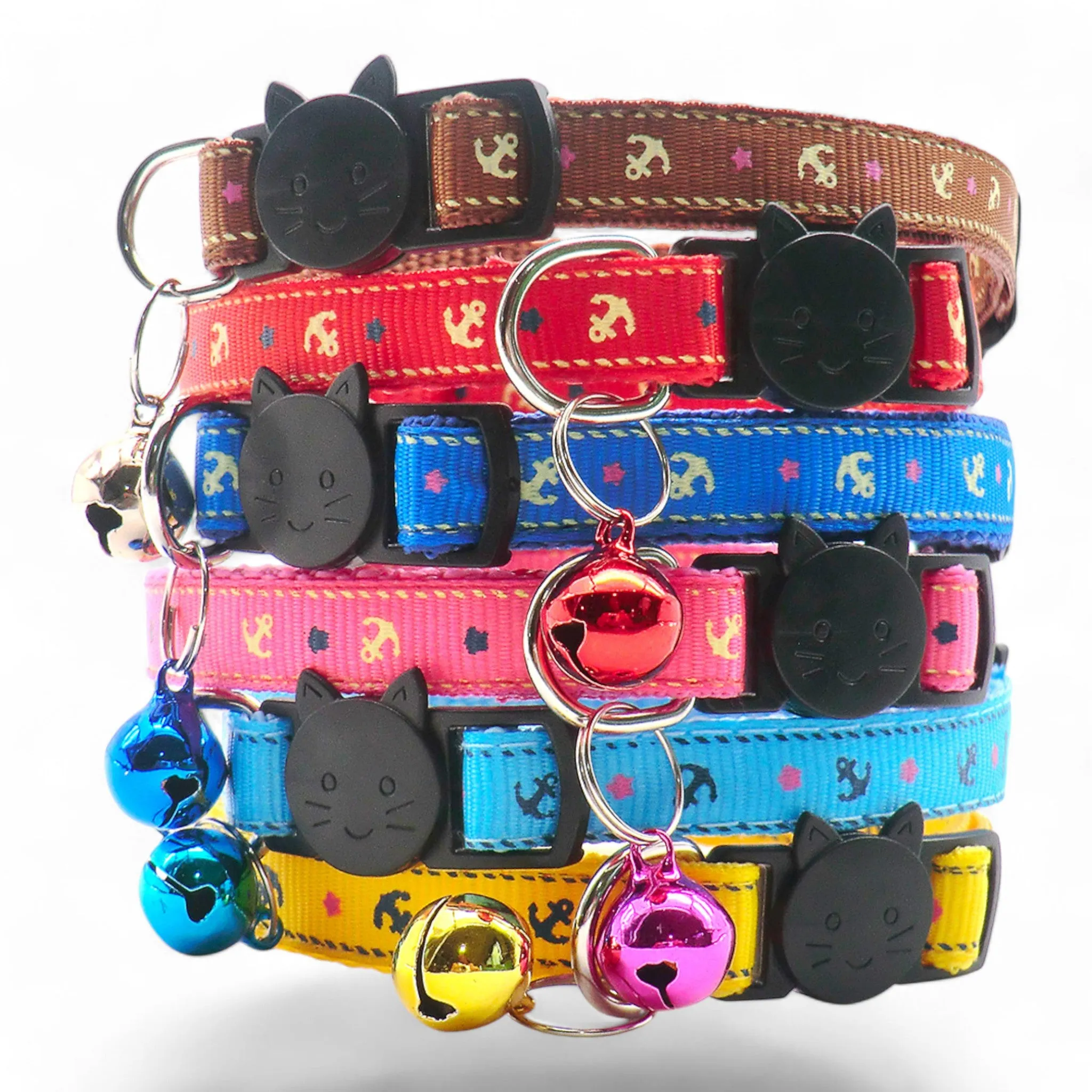 Anchor Breakaway Safety Cat & Kitten Collar