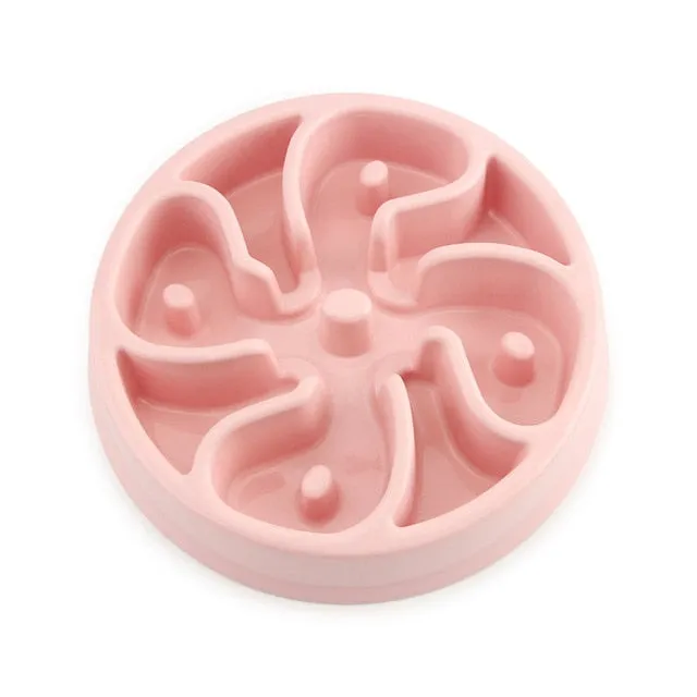 Anti Choke Dog Feeding Food Bowls