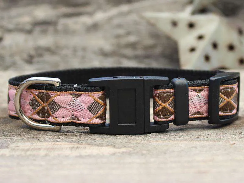 Argyle Breakaway Cat Collar by Surf Cat