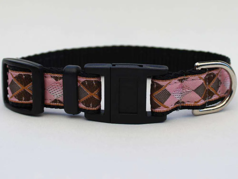 Argyle Breakaway Cat Collar by Surf Cat