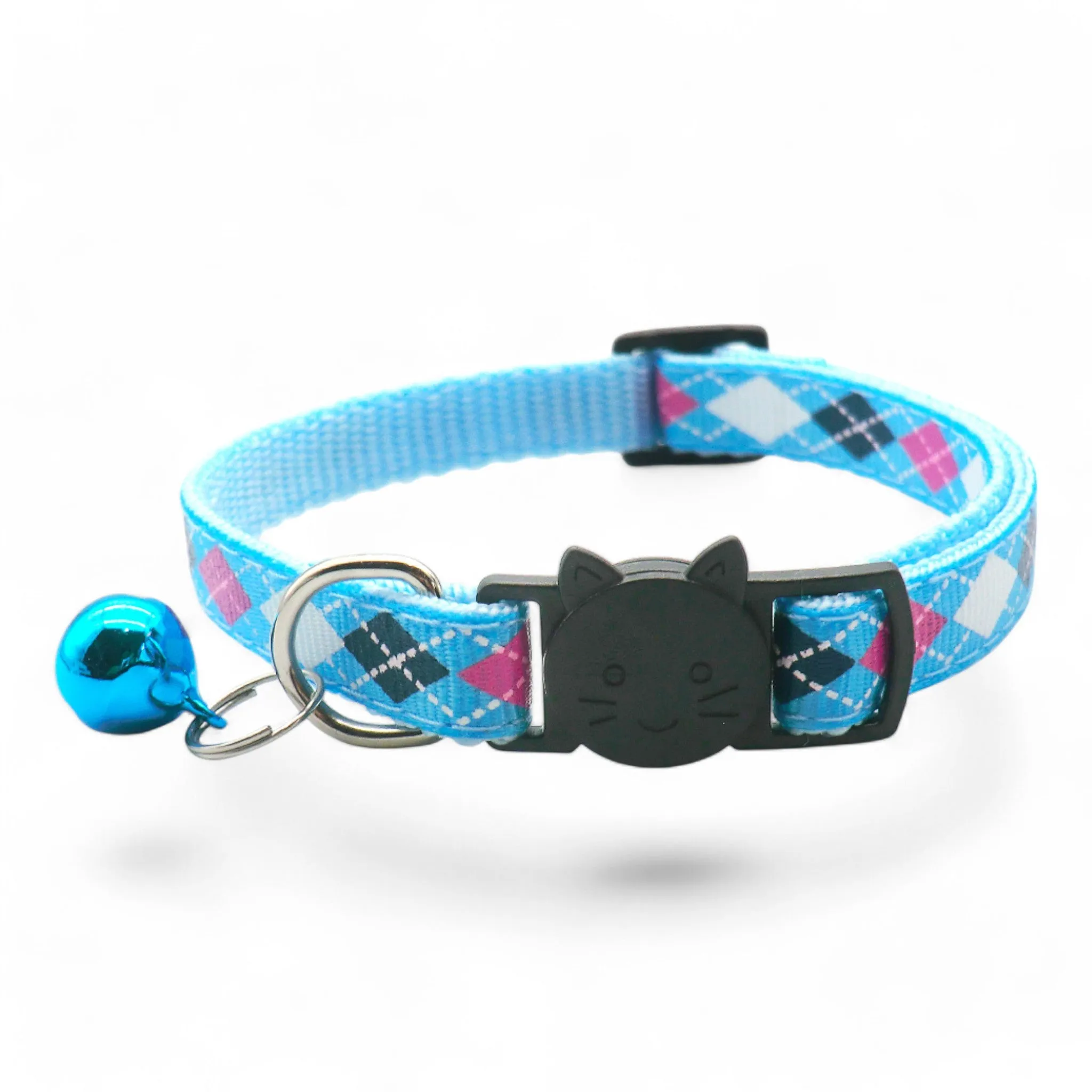 Argyle Breakaway Safety Cat & Kitten Collar