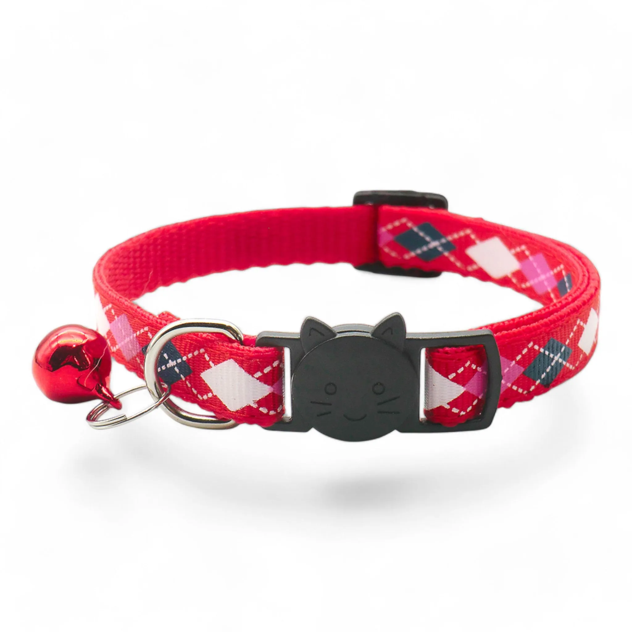 Argyle Breakaway Safety Cat & Kitten Collar