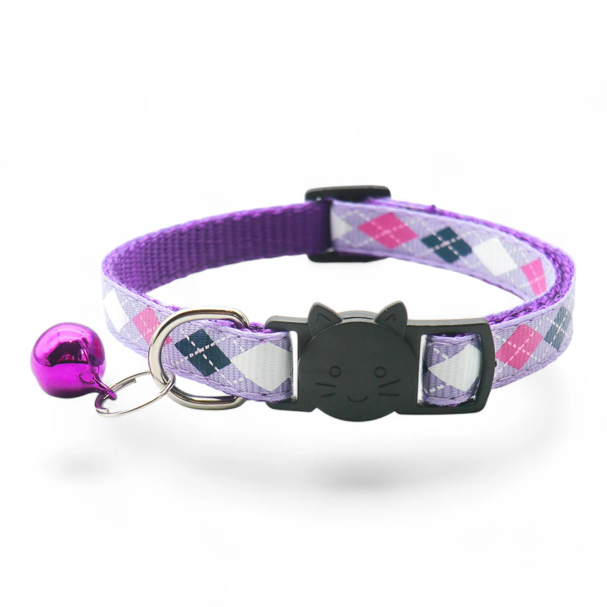 Argyle Breakaway Safety Cat & Kitten Collar