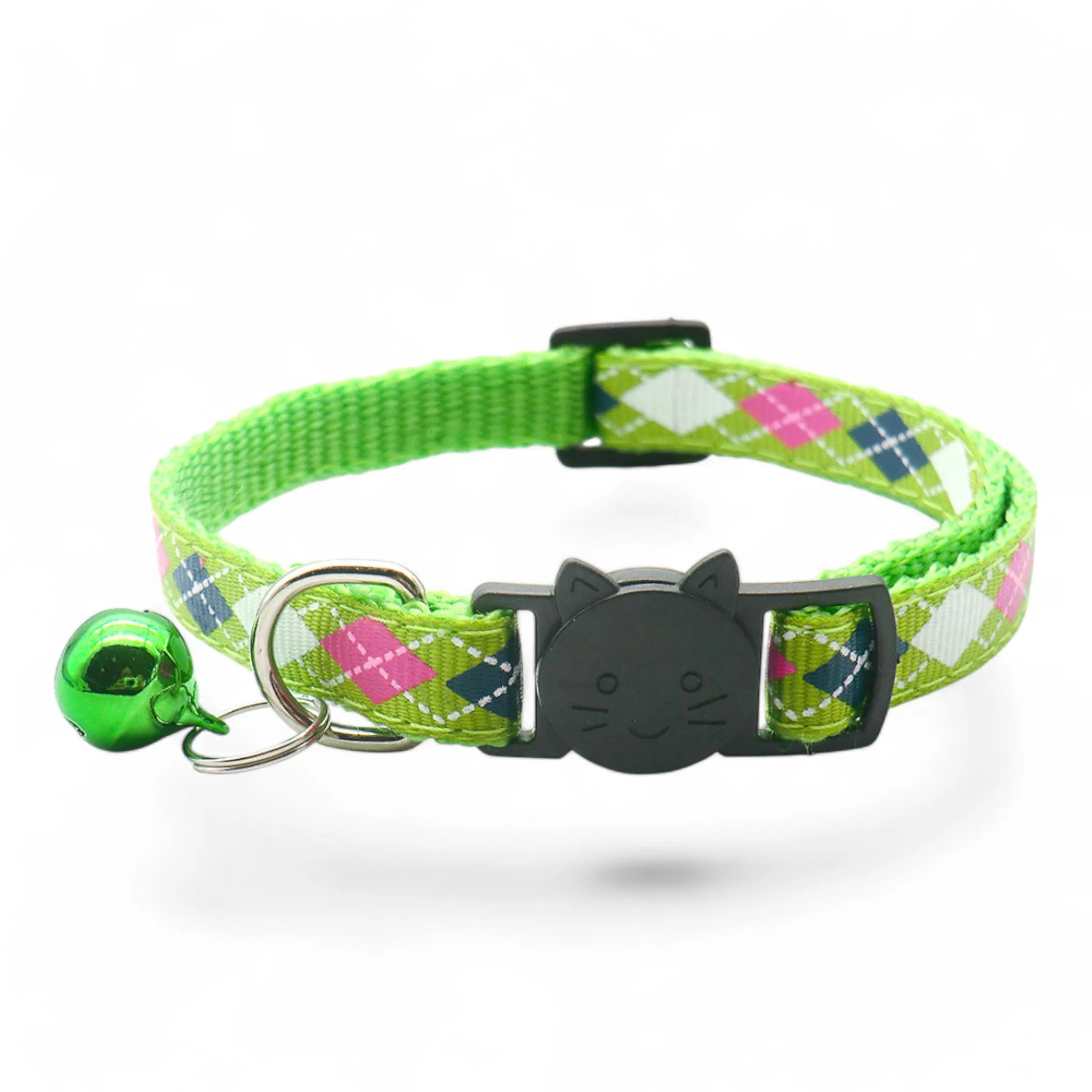 Argyle Breakaway Safety Cat & Kitten Collar