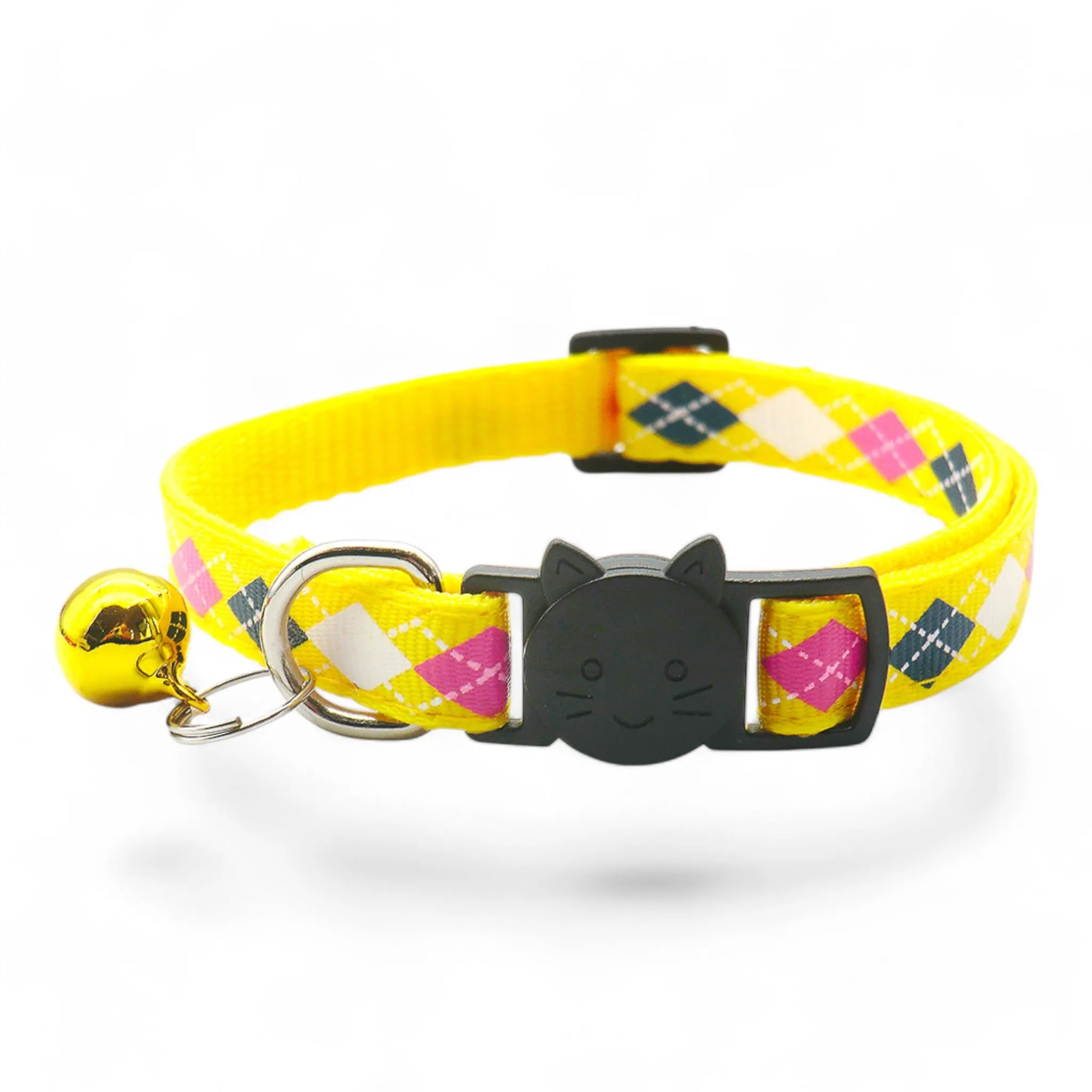 Argyle Breakaway Safety Cat & Kitten Collar