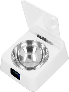 Automatic Cat Feeder,Cats Food Dispenser with Digital Display,Cat Feeders Automatic with Infrared Sensor Switch Cover