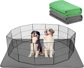 BEAUTYZOO Reusable Pee Pads for Dogs, Washable Super Absorbent Whelping Pads, Waterproof for Small to Extra Large Dogs, Pet Training & Playpen Mat, 72 x 72 Inch
