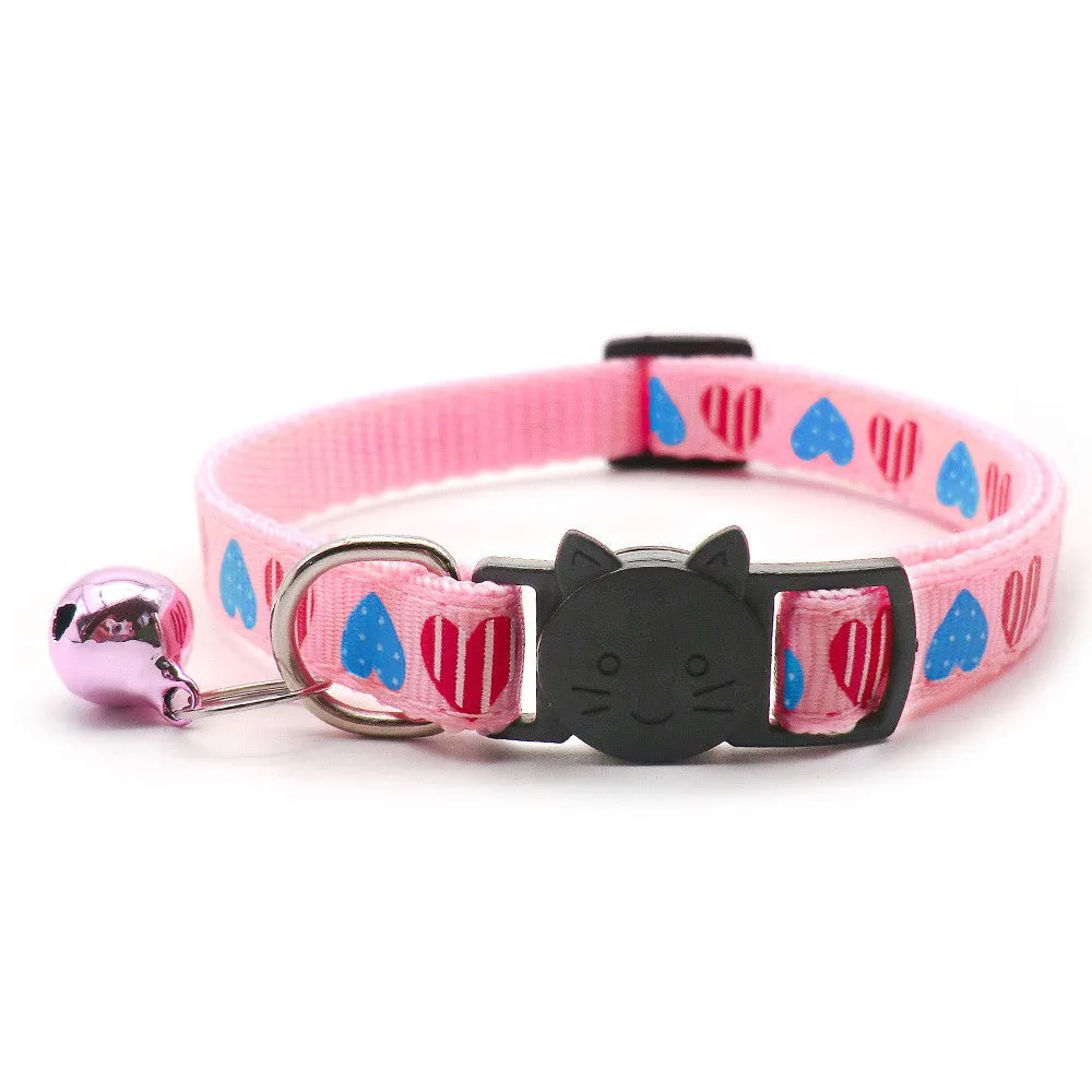 Big Heart Breakaway Safety Cat & Kitten Collar
