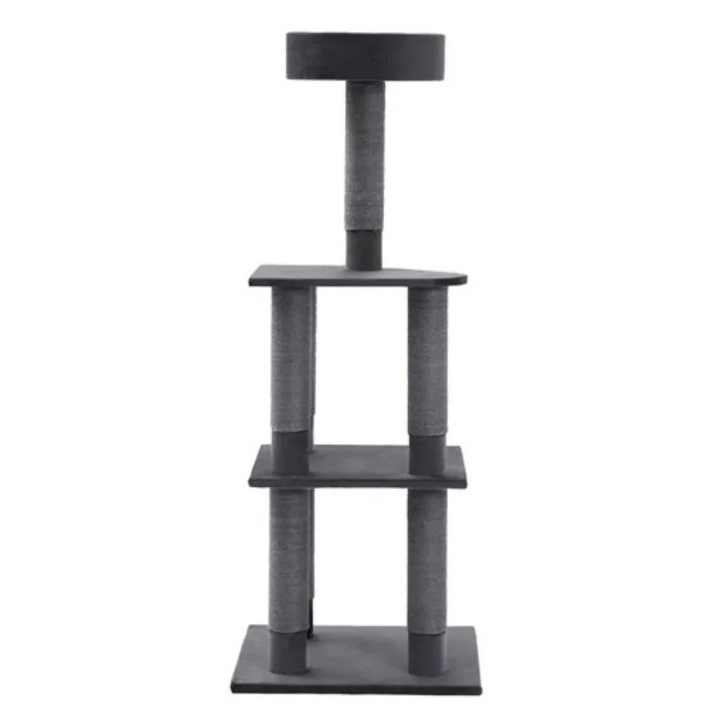 Catsby Charcoal Belmont Activity Tree - 45cm x 45cm x 116.5cm