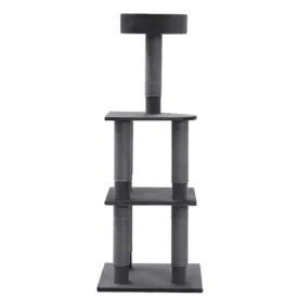 Catsby Charcoal Belmont Activity Tree - 45cm x 45cm x 116.5cm