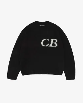 CB LOGO KNIT SWEATER