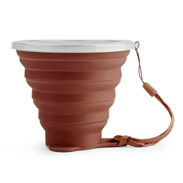 Collapsible Outdoor Travel Water Cup