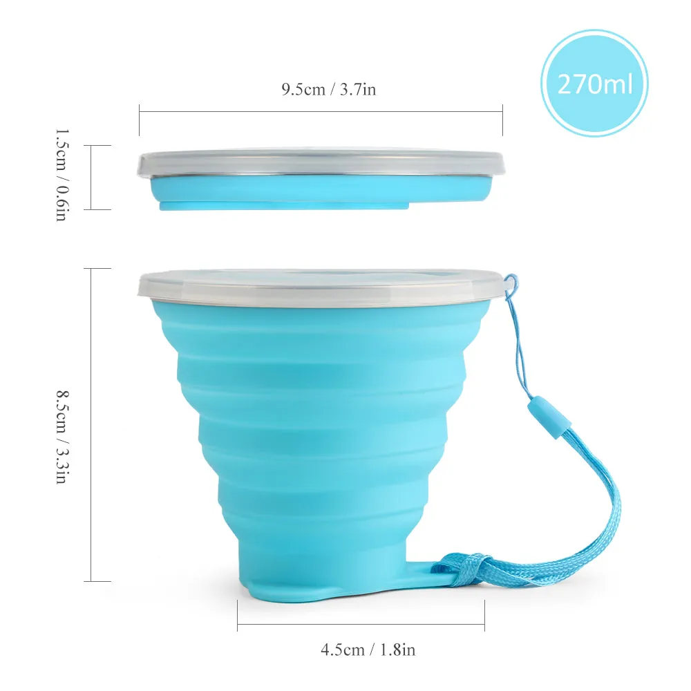 Collapsible Outdoor Travel Water Cup