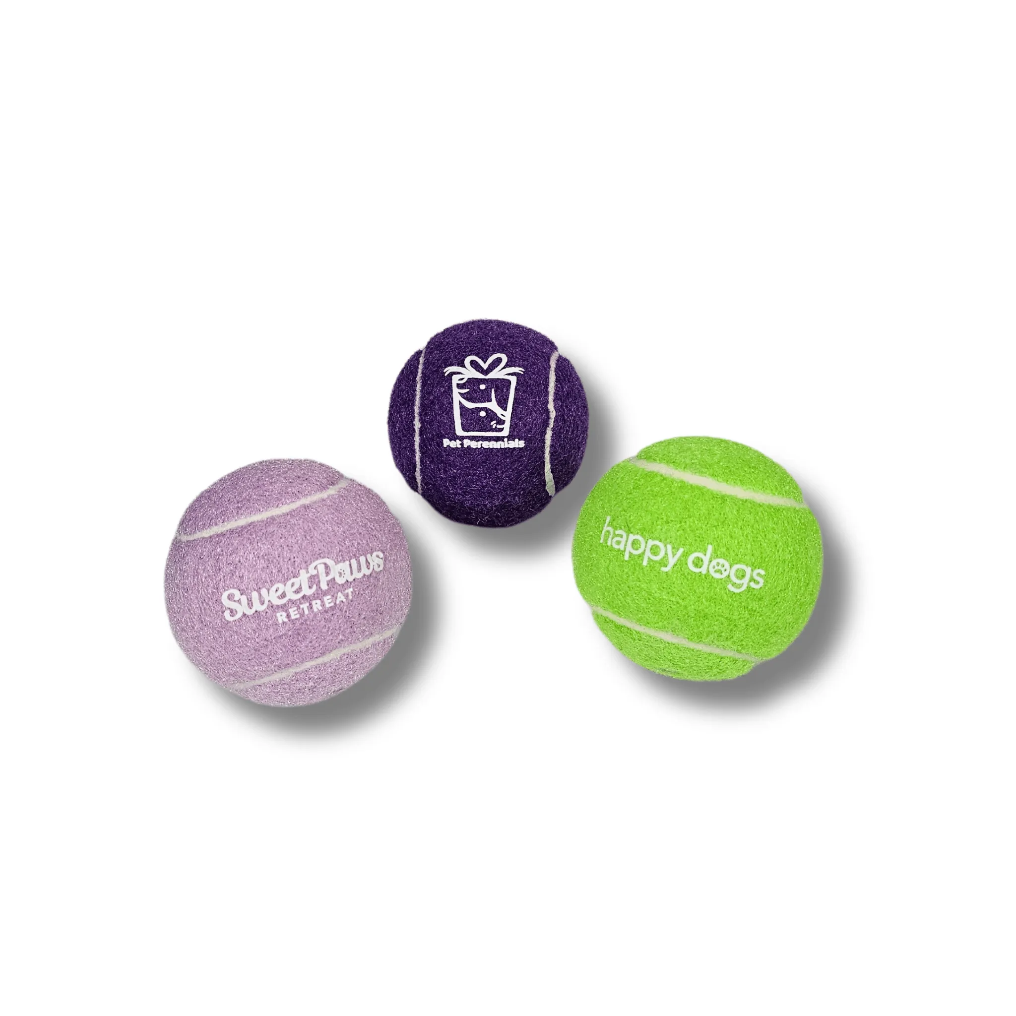 Custom Logo Squeaky Tennis Balls