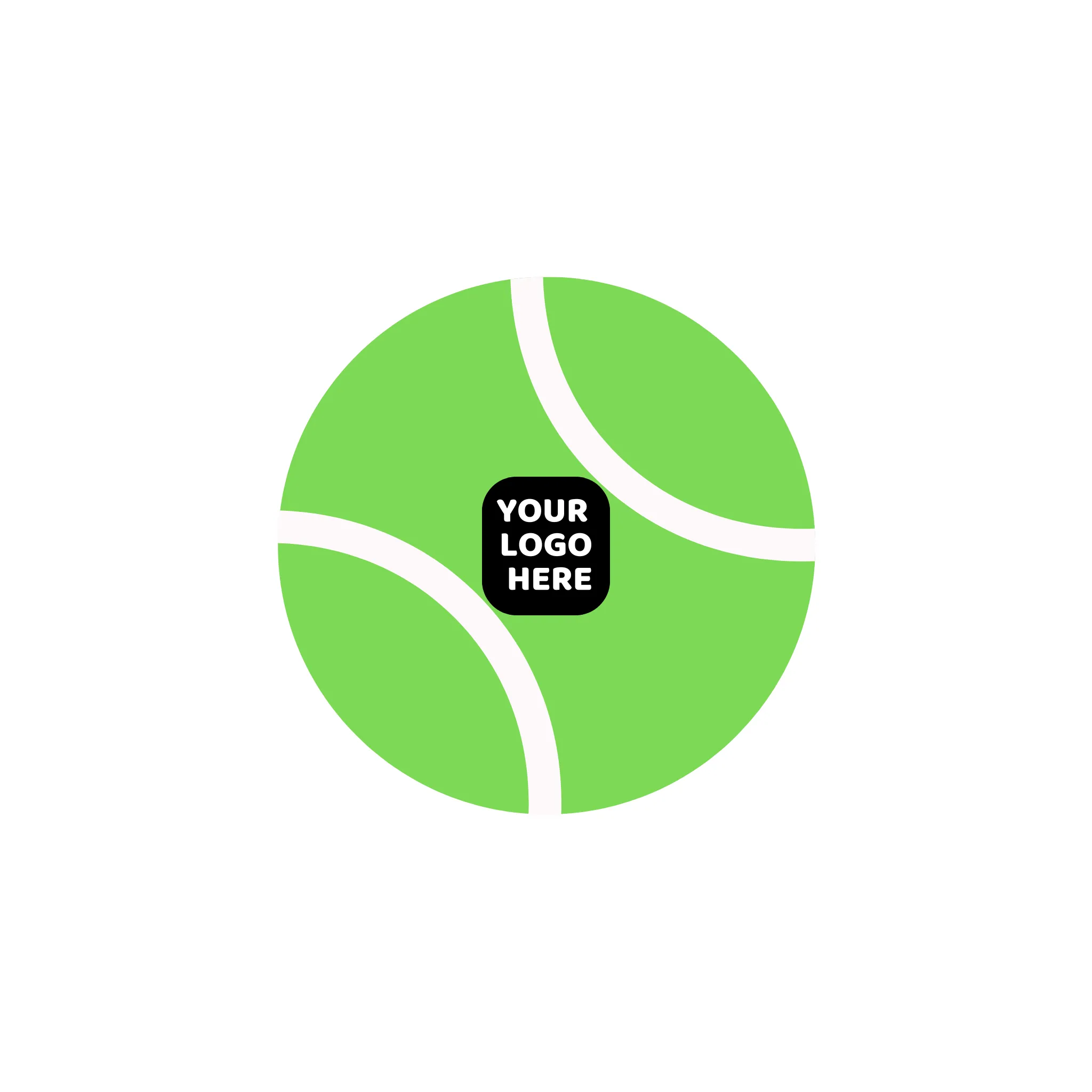 Custom Logo Squeaky Tennis Balls