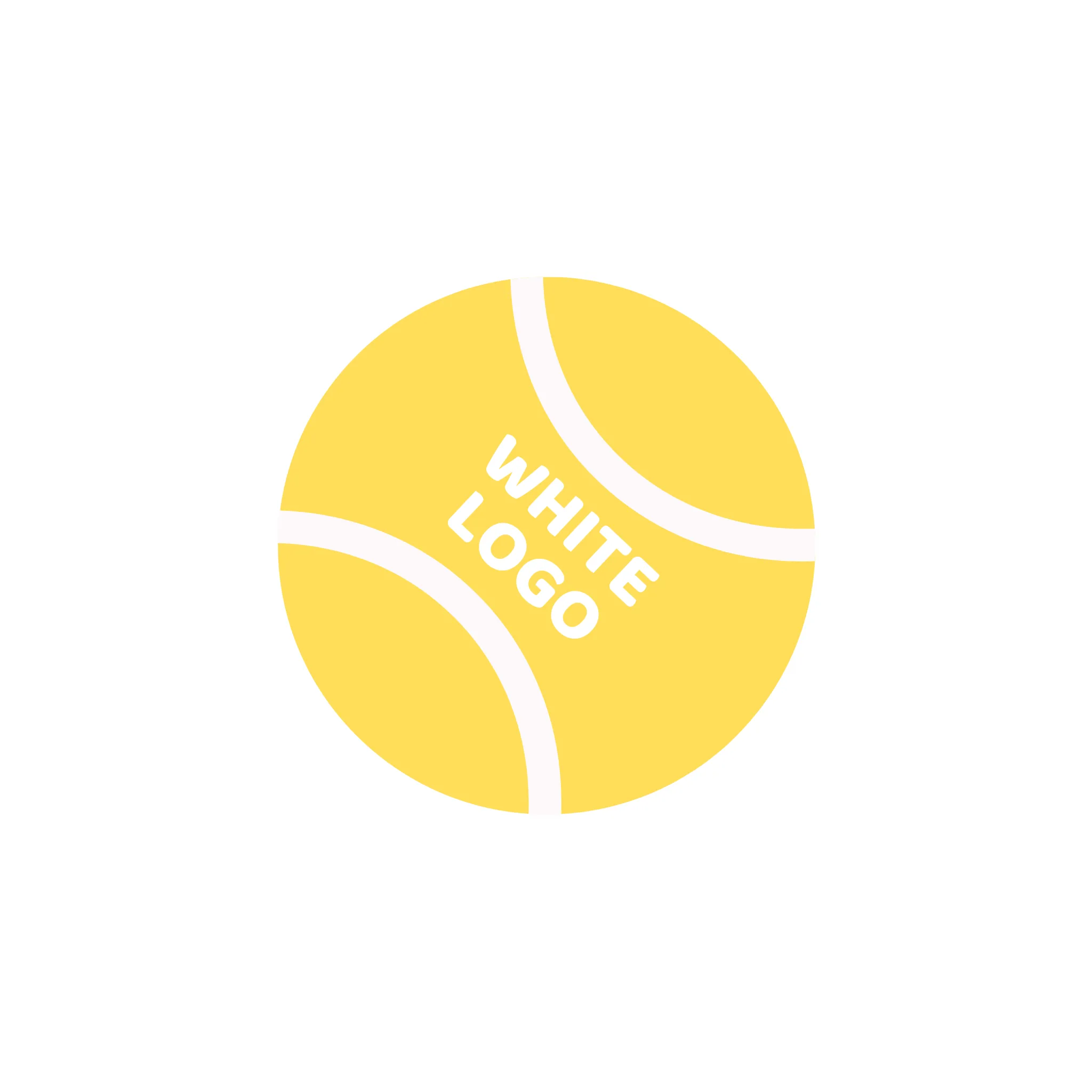 Custom Logo Squeaky Tennis Balls