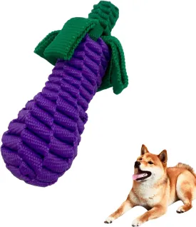 Dog Rope Toy,Tug of War Dog Toy,Puppy Teething Chews,Dog Chew Toys,Dog Toys for Medium/Small Dogs(Eggplant, Medium)