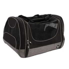 DogIt Explorer Soft Tote Bag Grey & Black