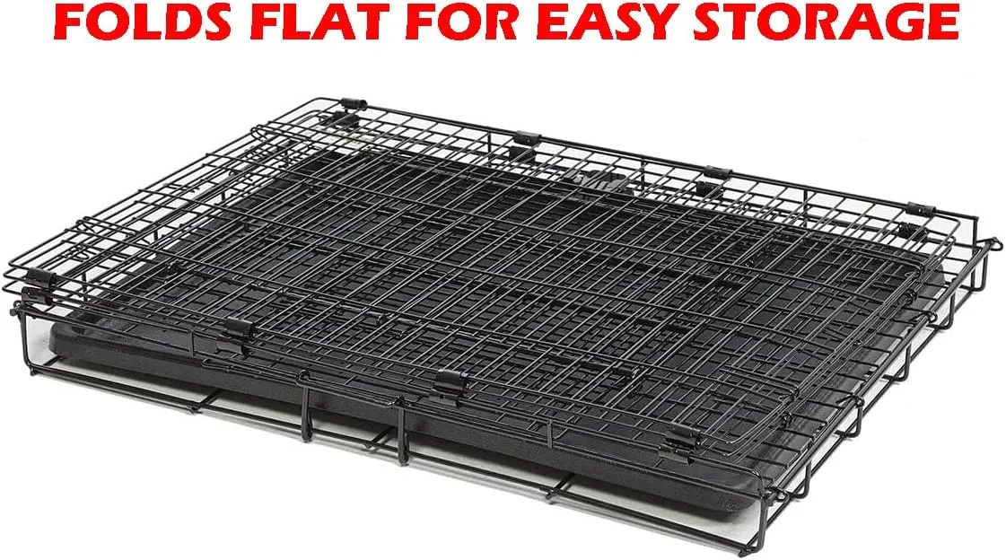 Easy Foldable Travel Vet Bird Parrot Cage Carrier Handle with Stainless Feeder Bowls and Natural Wooden Stand Perch Prevent Beaks Out