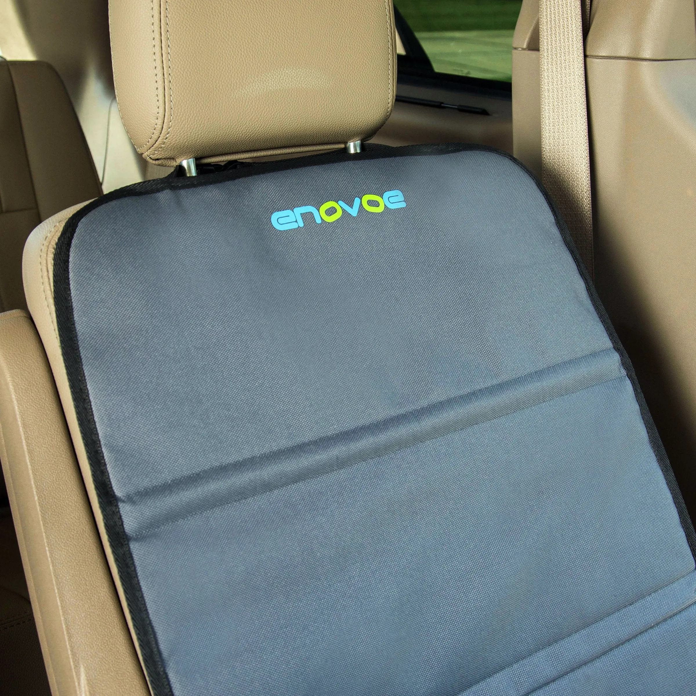 Enovoe Car Seat Protector - Universal Auto Seat Protectors Cover Helps Keep Your Infant