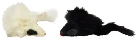 Ethical Products 2913 Twin Plush Mice Cat Toy (2-Pack)