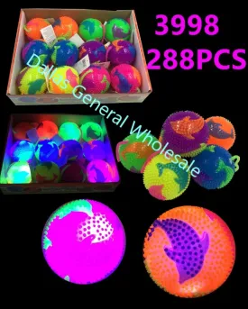 Flashing Light Up Squeezable Yoyo Dolphin Balls