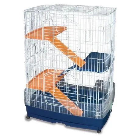Four Story Small Animal Cage - 31" L x 21" W x 41" H - Prevue Hendryx Four Story Small Pet Cage