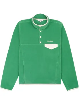 funnel neck long-sleeved jumper