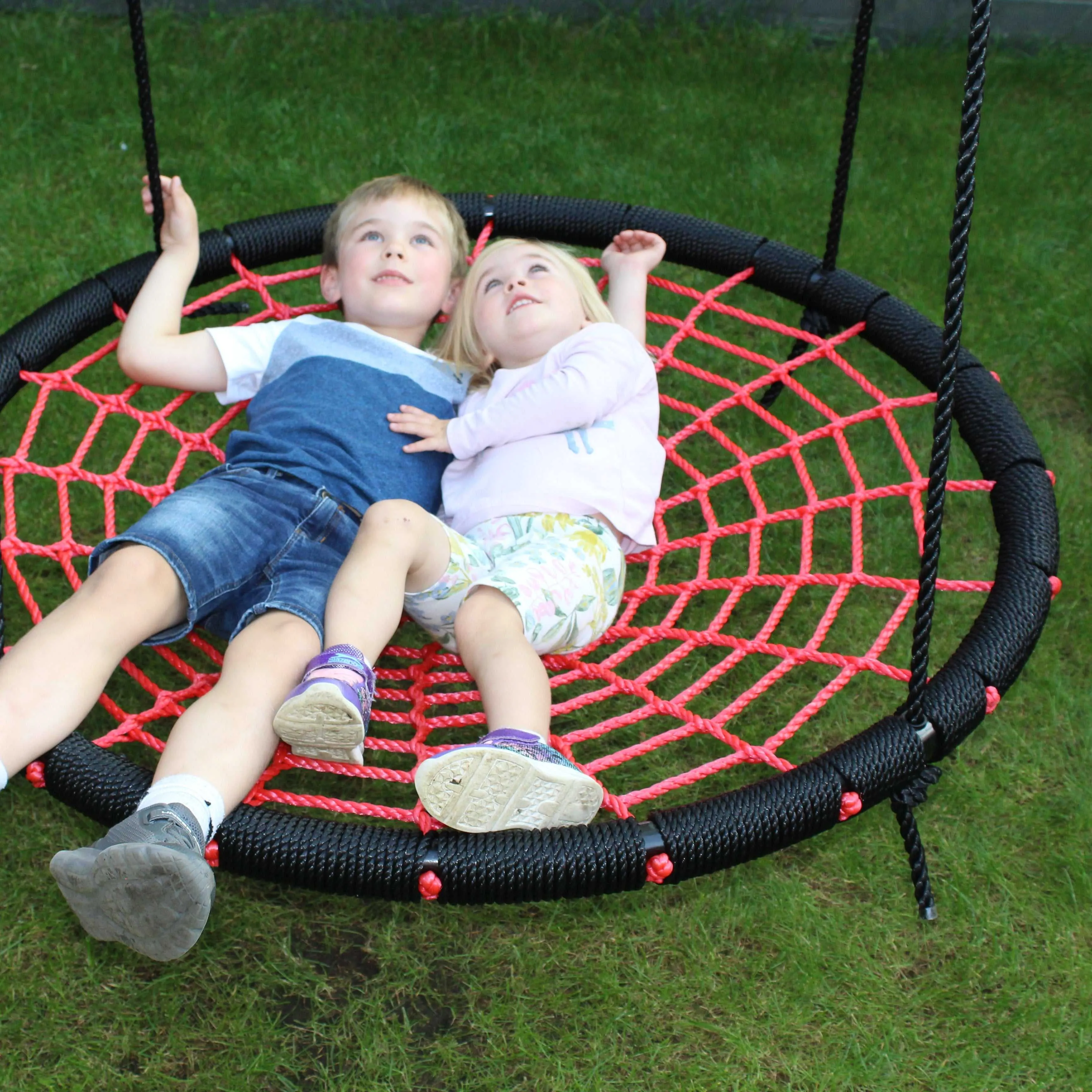 Go Wild 120cm Round Nest Swing Set