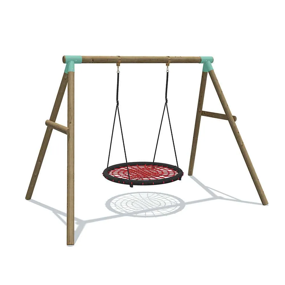Go Wild 120cm Round Nest Swing Set
