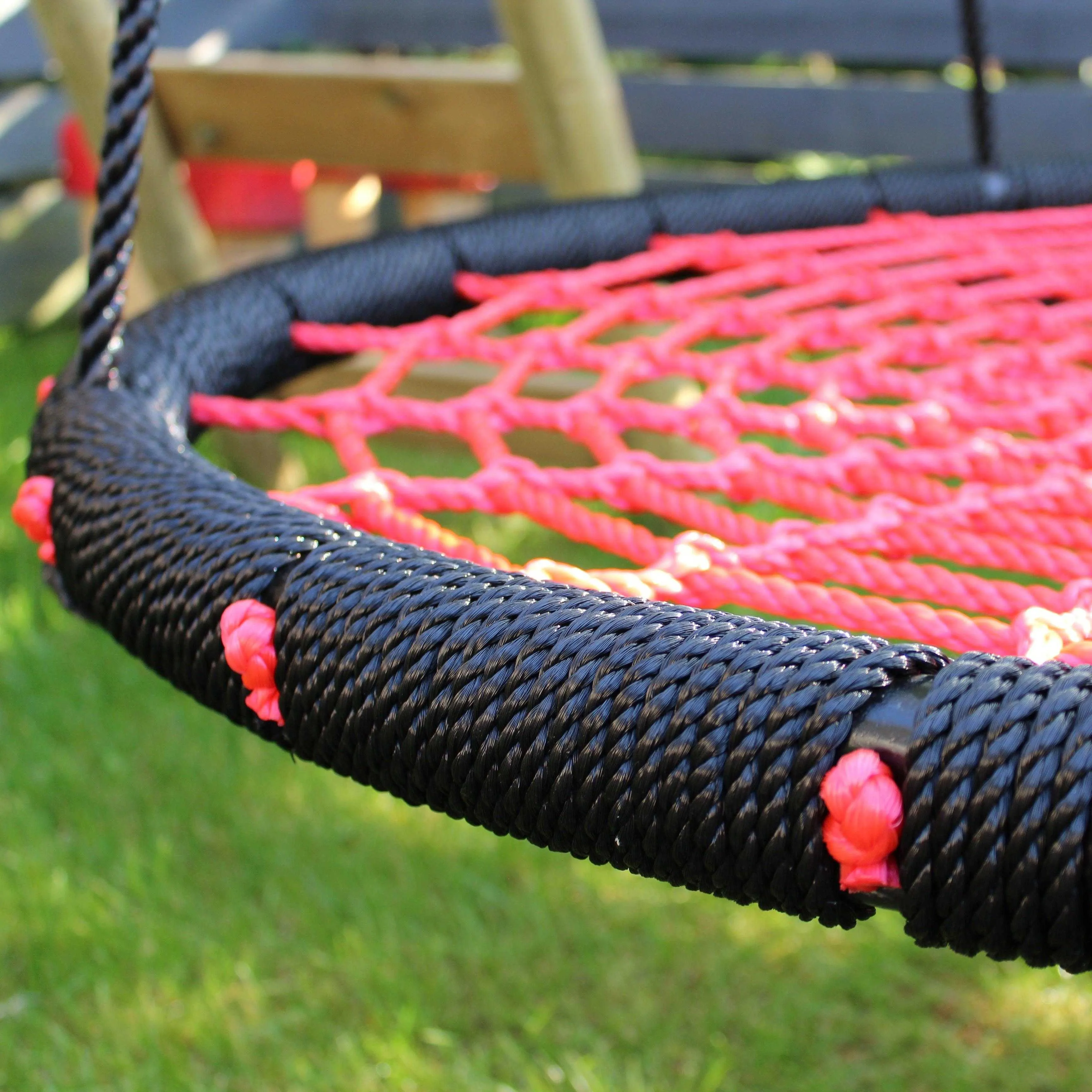Go Wild 120cm Round Nest Swing Set