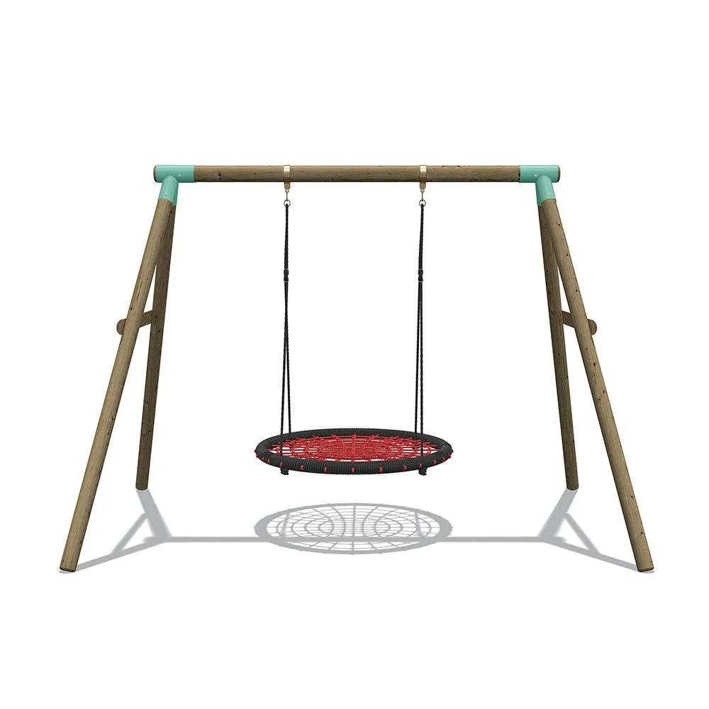 Go Wild 120cm Round Nest Swing Set