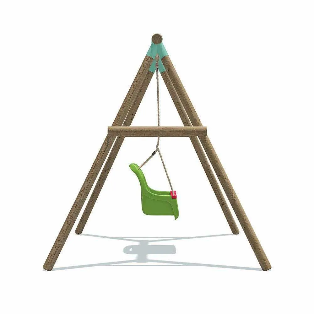 Go Wild Grow With Me 2 in 1 Wooden Swing Set