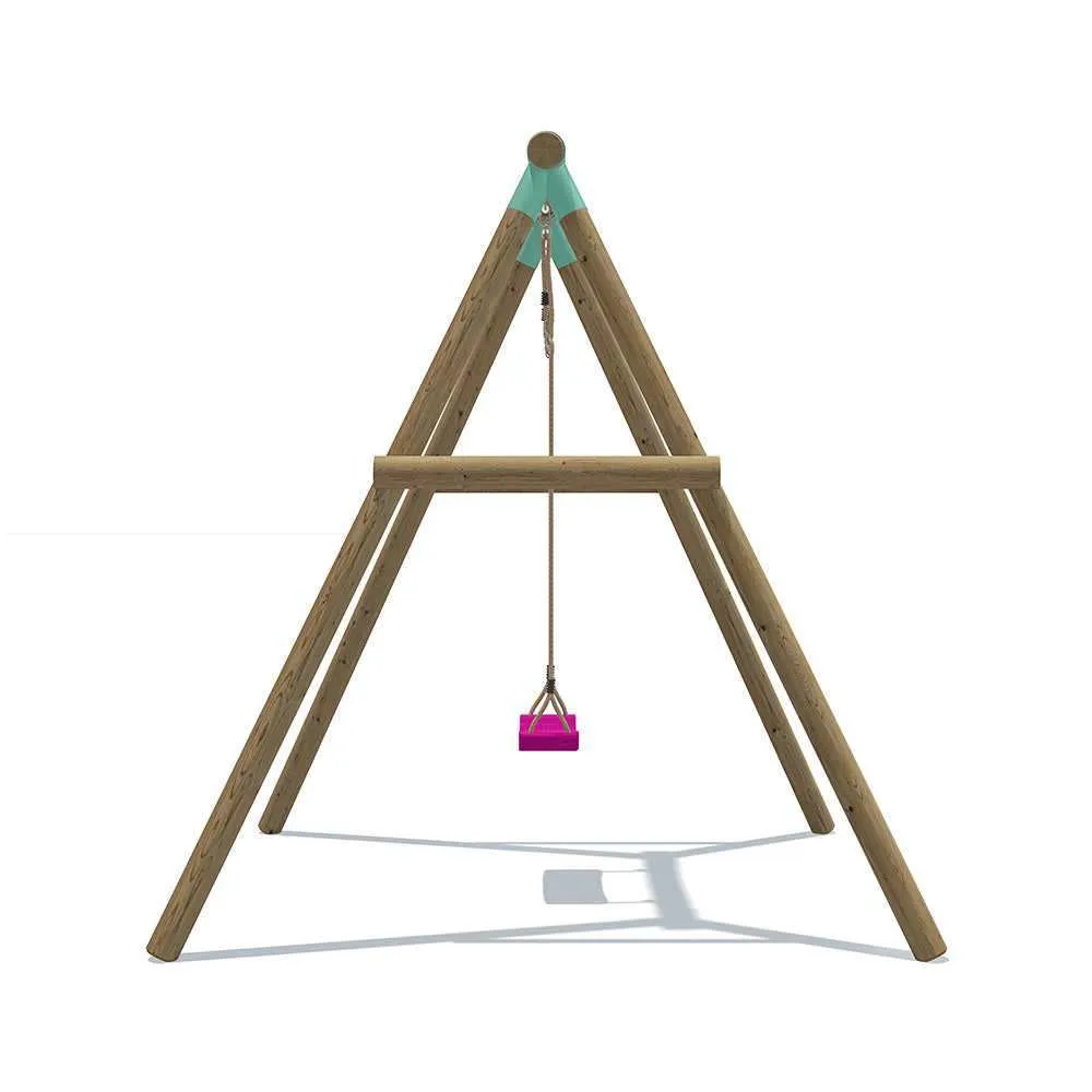Go Wild Grow With Me 2 in 1 Wooden Swing Set