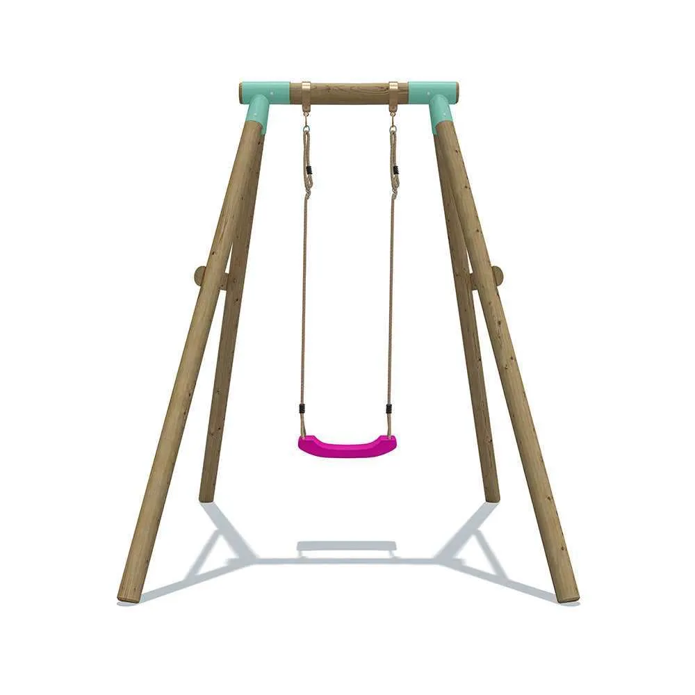 Go Wild Grow With Me 2 in 1 Wooden Swing Set