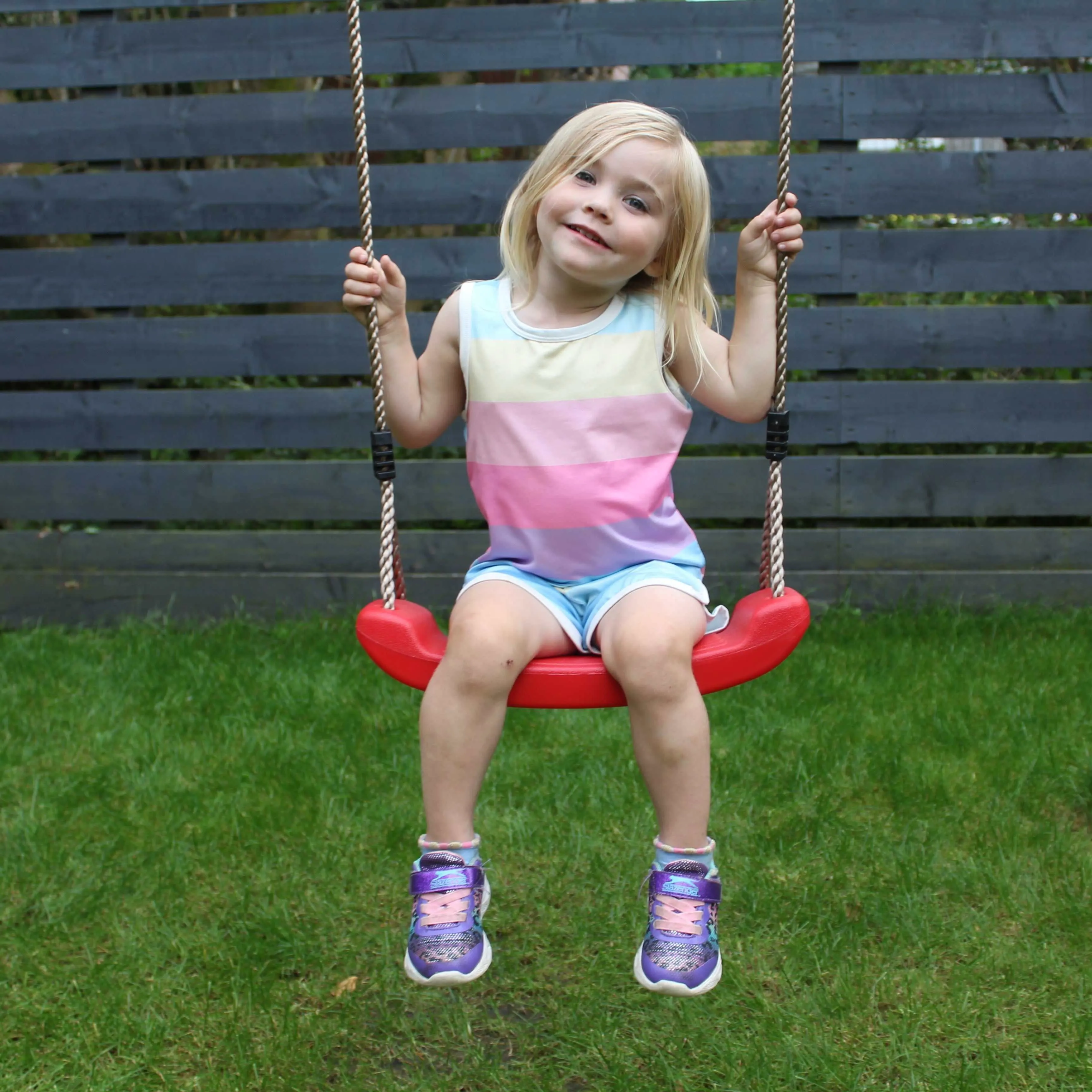 Go Wild Grow With Me 2 in 1 Wooden Swing Set