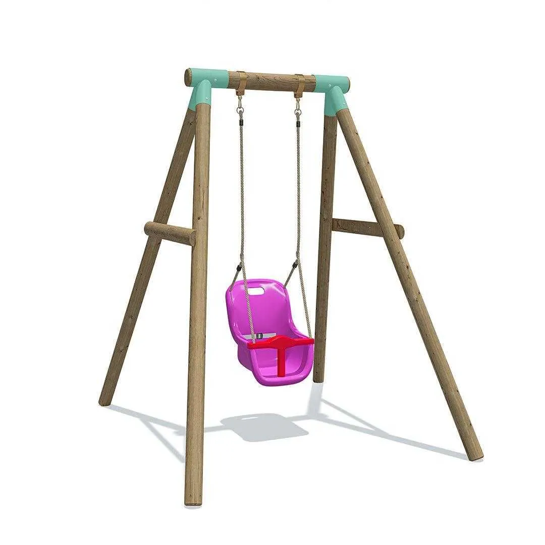 Go Wild Grow With Me 2 in 1 Wooden Swing Set