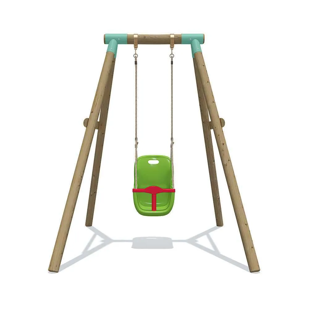 Go Wild Grow With Me 2 in 1 Wooden Swing Set