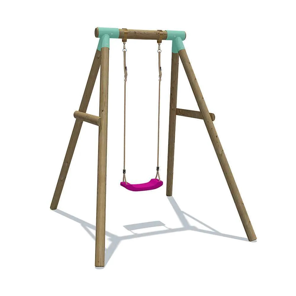 Go Wild Grow With Me 2 in 1 Wooden Swing Set