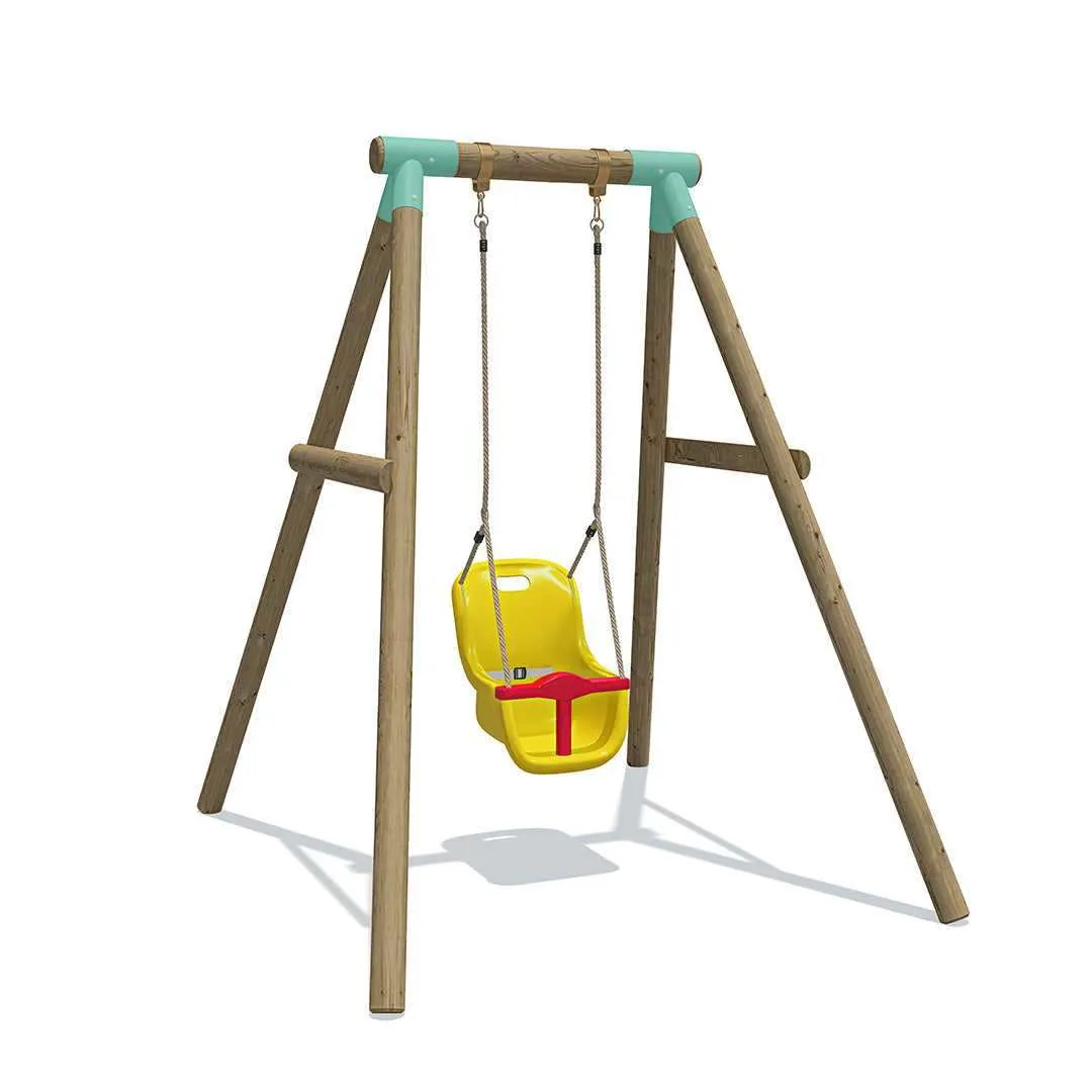 Go Wild Grow With Me 2 in 1 Wooden Swing Set