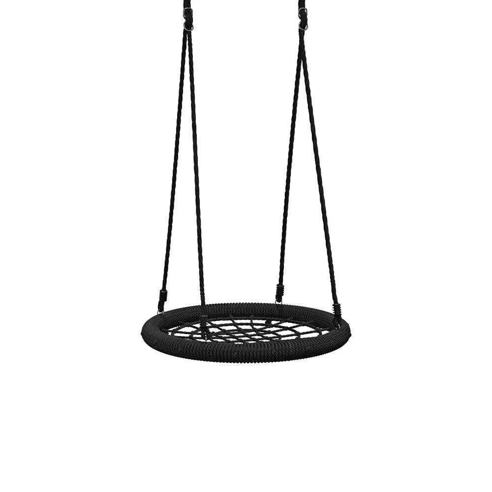 Go Wild Wooden Climber & 65cm Nest Swing Set