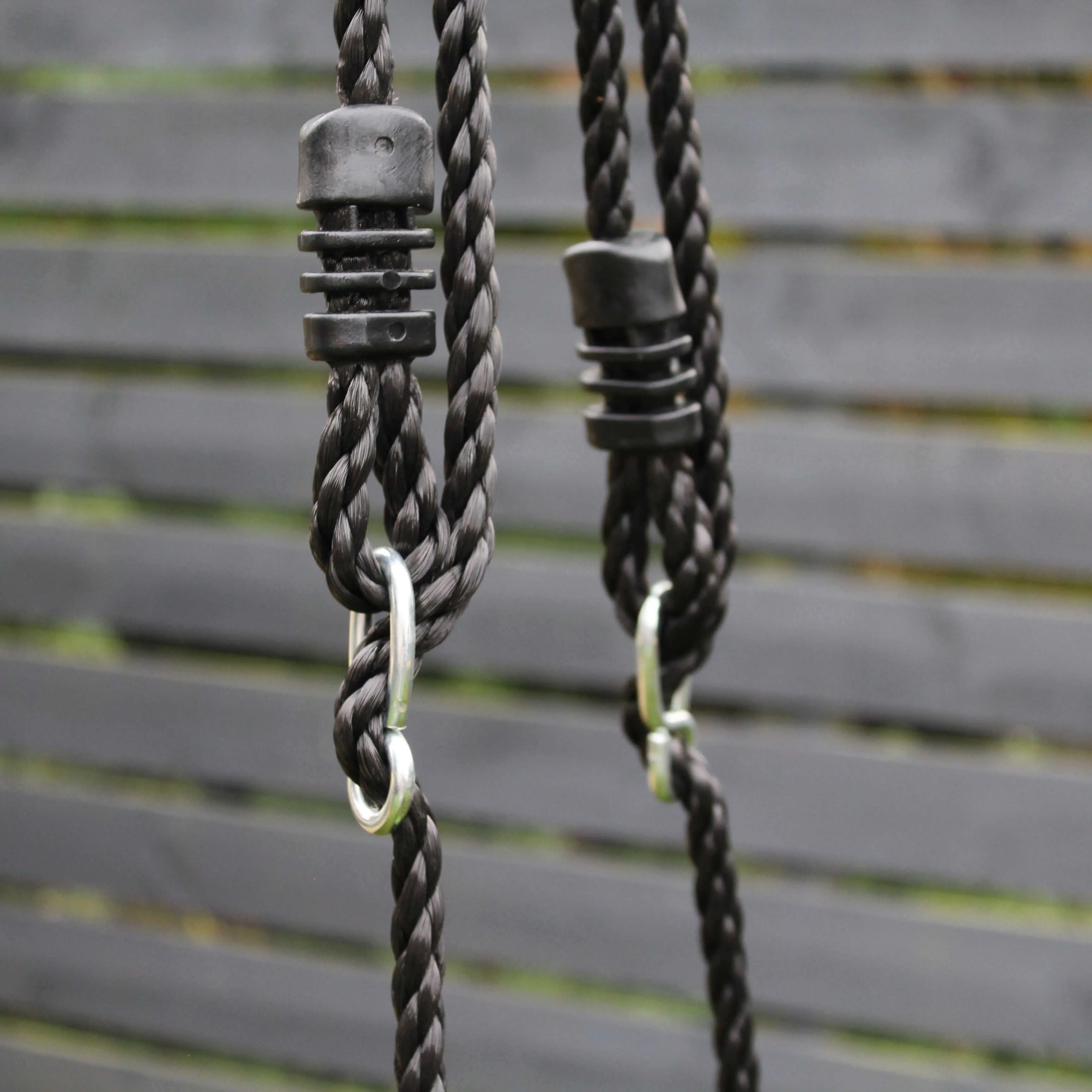 Go Wild Wooden Climber & 65cm Nest Swing Set