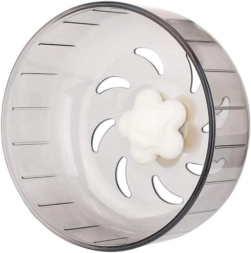 GOLDEAL 5.1 Inches Small Silent Hamster Wheel, Toys for Cage, Super Mute Spinner Exercise Running Wheel for Gerbils or Mice