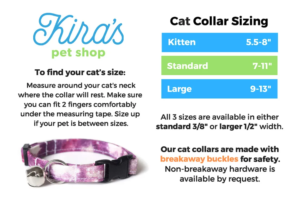 Green Crystal Cat Collar