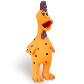 Halloween Globken Latex Chicken Dog Toy, 11.5"