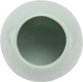 Hamster Ceramic Hideout, Small Critter Bath Summer Cooling Nest for Gerbils Chinchillas Hamster Rat, A Sense of Security (Green)