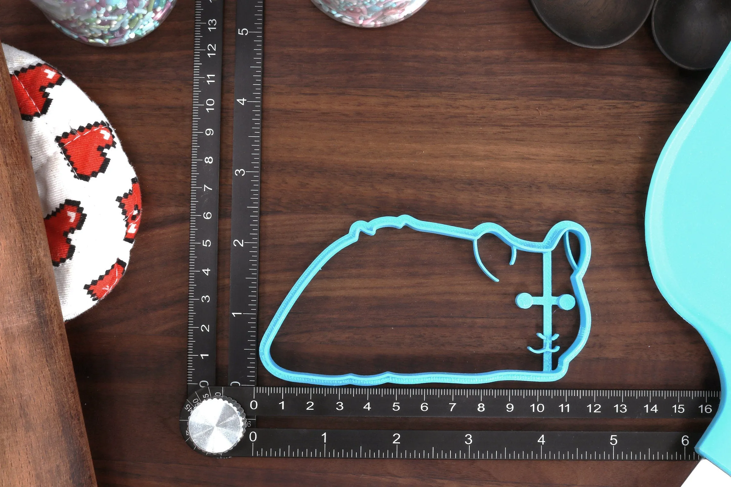 Hamster Cookie Cutters - Hamster Outline, Sleeping Hamster, Hamster Face